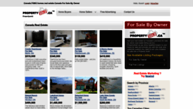 What Propertysold.ca website looked like in 2023 (1 year ago)