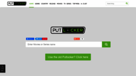 What Putlocker.cloud website looked like in 2023 (1 year ago)