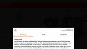 What Prophete.de website looked like in 2023 (1 year ago)