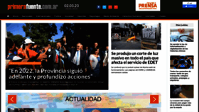 What Primerafuente.com.ar website looked like in 2023 (1 year ago)