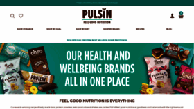 What Pulsin.co.uk website looked like in 2023 (1 year ago)