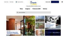 What Plataformaarquitectura.cl website looked like in 2023 (1 year ago)