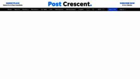 What Postcrescent.com website looked like in 2023 (1 year ago)