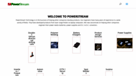 What Powerstream.com website looked like in 2023 (1 year ago)