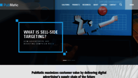 What Pubmatic.com website looked like in 2023 (1 year ago)