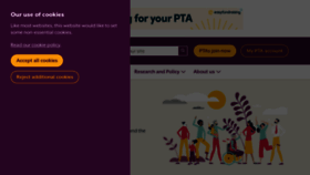 What Parentkind.org.uk website looked like in 2023 (1 year ago)