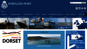 What Portland-port.co.uk website looked like in 2023 (1 year ago)