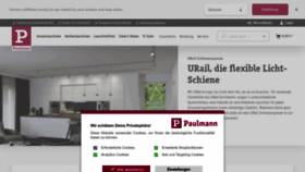 What Paulmann.com website looked like in 2023 (1 year ago)