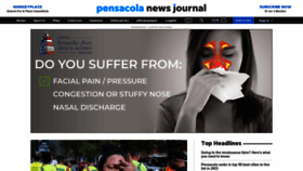 What Pnj.com website looked like in 2023 (1 year ago)