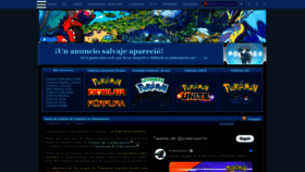 What Pokexperto.net website looked like in 2023 (1 year ago)