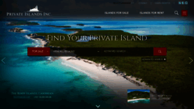 What Privateislandsonline.com website looked like in 2023 (1 year ago)