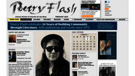 What Poetryflash.org website looked like in 2023 (1 year ago)