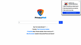 What Privacywall.org website looked like in 2023 (1 year ago)