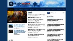 What Phattuvietnam.net website looked like in 2023 (1 year ago)