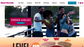 What Planetsmoothie.com website looked like in 2023 (2 years ago)