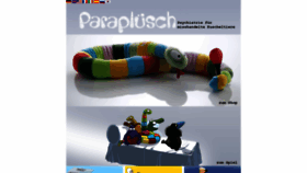 What Parapluesch.de website looked like in 2023 (1 year ago)
