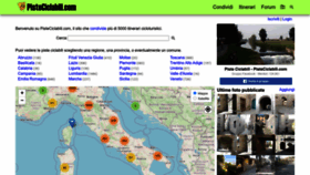 What Piste-ciclabili.com website looked like in 2023 (1 year ago)
