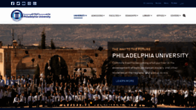 What Philadelphia.edu.jo website looked like in 2023 (1 year ago)