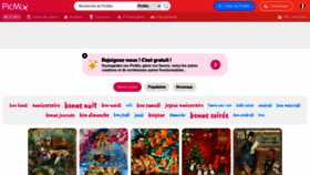 What Picmix.com website looked like in 2023 (1 year ago)
