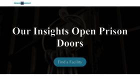 What Prisoninsight.com website looked like in 2023 (1 year ago)