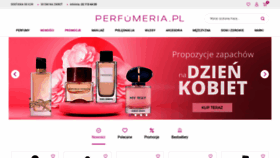 What Perfumeria.pl website looked like in 2023 (1 year ago)