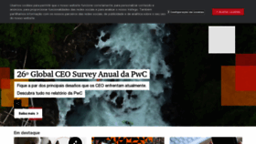 What Pwc.pt website looked like in 2023 (1 year ago)