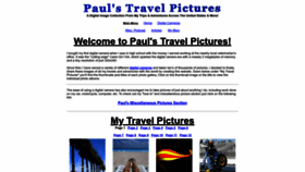 What Paulstravelpictures.com website looked like in 2023 (1 year ago)