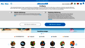 What Playmobil.de website looked like in 2023 (1 year ago)