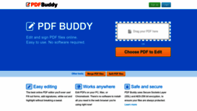 What Pdfbuddy.com website looked like in 2023 (1 year ago)