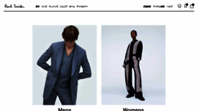 What Paulsmith.co.jp website looked like in 2023 (3 years ago)