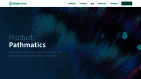 What Pathmatics.com website looked like in 2023 (1 year ago)