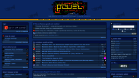 What Pouet.net website looked like in 2023 (1 year ago)