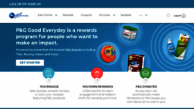 What Pggoodeveryday.com website looked like in 2023 (1 year ago)