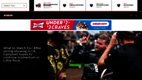 What Pbr.com website looked like in 2023 (1 year ago)