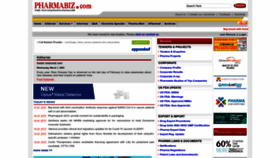 What Pharmabiz.com website looked like in 2023 (1 year ago)
