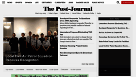 What Post-journal.com website looked like in 2023 (1 year ago)