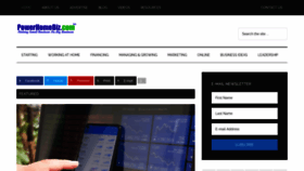 What Powerhomebiz.com website looked like in 2023 (1 year ago)