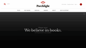 What Porchlightbooks.com website looked like in 2023 (1 year ago)