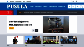 What Pusulahaber.com.tr website looked like in 2023 (1 year ago)