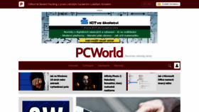 What Pcworld.cz website looked like in 2023 (1 year ago)