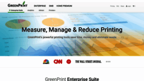 What Printgreener.com website looked like in 2023 (2 years ago)