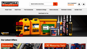 What Powertoolsdirect.com website looked like in 2023 (1 year ago)