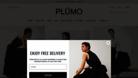 What Plumo.com website looked like in 2023 (1 year ago)