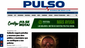 What Pulsoslp.com.mx website looked like in 2023 (1 year ago)