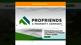 What Portal.profriends.com website looked like in 2023 (1 year ago)