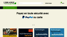 What Pdflivres.fr website looked like in 2023 (1 year ago)