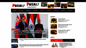 What Pozri.sk website looked like in 2023 (2 years ago)