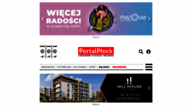 What Portalplock.pl website looked like in 2023 (3 years ago)