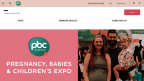 What Pbcexpo.com.au website looked like in 2023 (1 year ago)