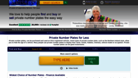 What Plates4less.co.uk website looked like in 2023 (2 years ago)